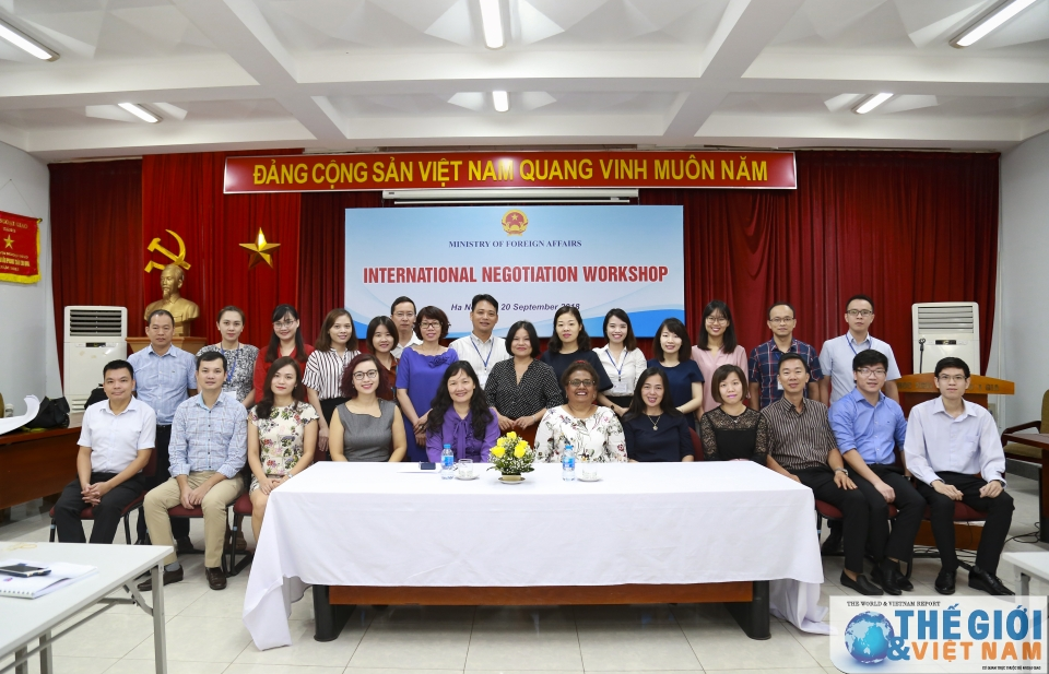 Khai giảng Khóa Bồi dưỡng Kỹ năng Đàm phán Quốc tế năm 2018