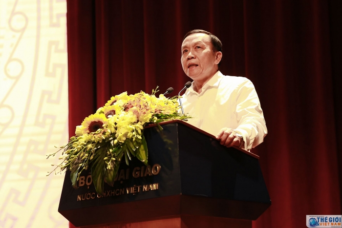 Đảng ủy Bộ Ngoại giao tổ chức nói chuyện chuyên đề “Cách mạng Tháng Mười Nga và ảnh hưởng với Cách mạng Việt Nam” dang uy bo ngoai giao to chuc noi chuyen chuyen de cach mang thang muoi nga va anh huong voi cach mang viet nam