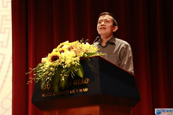 Đảng ủy Bộ Ngoại giao tổ chức nói chuyện chuyên đề “Cách mạng Tháng Mười Nga và ảnh hưởng với Cách mạng Việt Nam” dang uy bo ngoai giao to chuc noi chuyen chuyen de cach mang thang muoi nga va anh huong voi cach mang viet nam