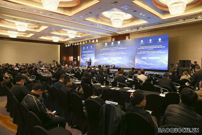 Toàn cảnh Hội thảo quốc tế Biển Đông. (Ảnh: Trung Hiếu)