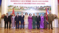 Lãnh đạo Bộ Ngoại giao dự Lễ kỷ niệm 60 năm thiết lập quan hệ ngoại giao Việt Nam-Cuba