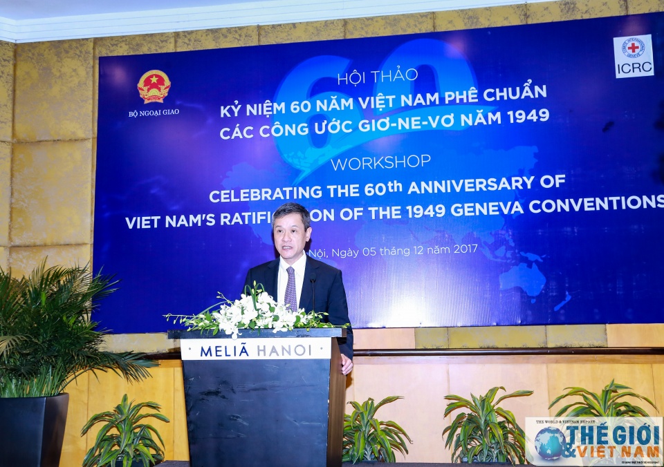 ky niem 60 nam viet nam phe chuan cac cong uoc geneva ve luat nhan dao quoc te