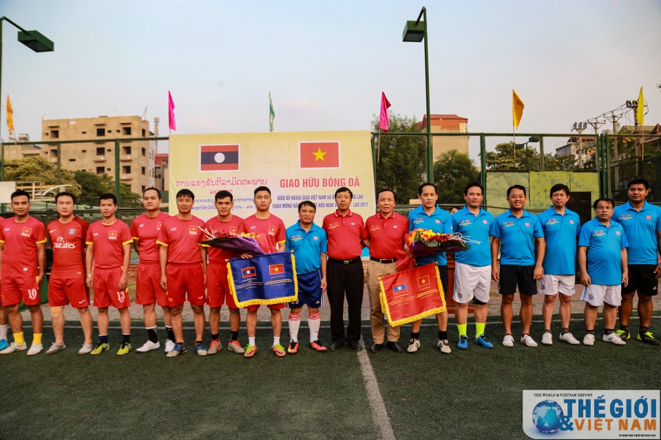 bo ngoai giao viet lao to chuc giao luu the thao huu nghi