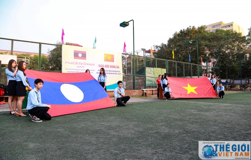 bo ngoai giao viet lao to chuc giao luu the thao huu nghi