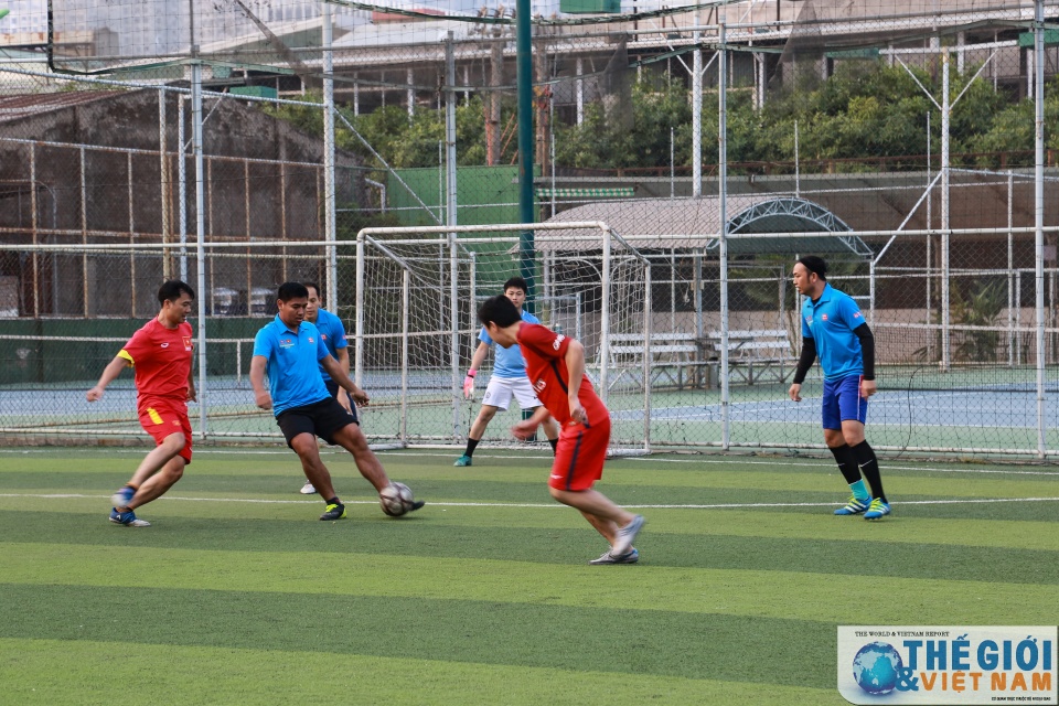 bo ngoai giao viet lao to chuc giao luu the thao huu nghi