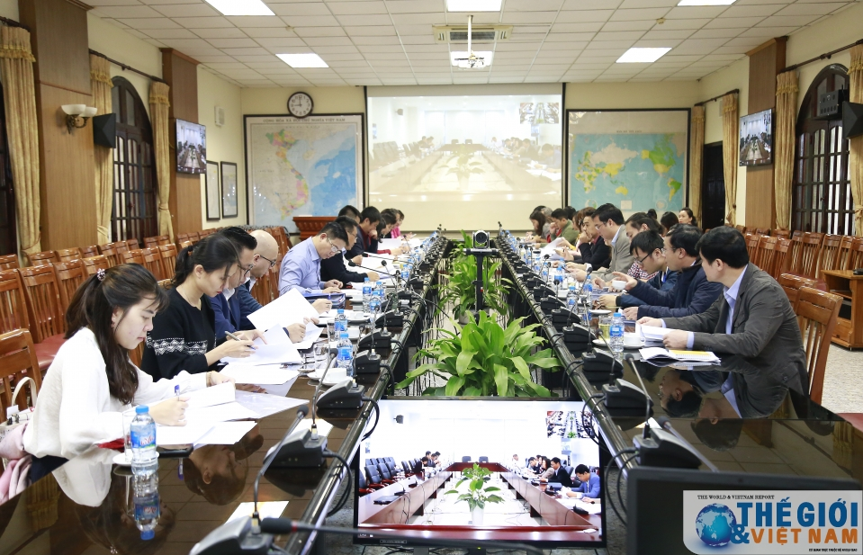 Họp trực tuyến thường niên về công tác ISO của Bộ Ngoại giao