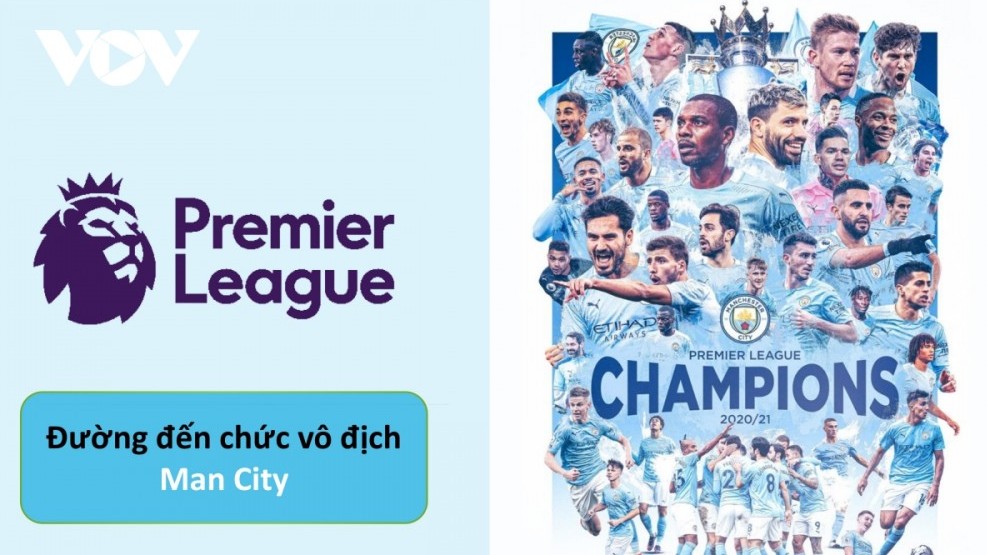 Đường đến chức vô địch Ngoại hạng Anh 2020/2021 và mùa giải đại thành công của Man City