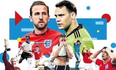 Trận đấu Anh vs Đức vòng 1/8: 'Tam Sư' lạc quan, 'Cỗ xe tăng' đón tin xấu