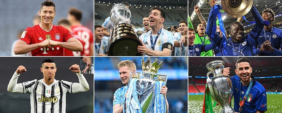 Những ứng cử viên cho danh hiệu Quả bóng Vàng năm nay. (Nguồn: Daily Mail)