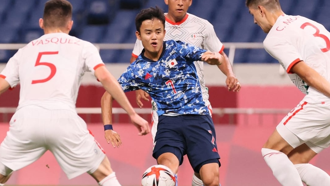 Link xem trực tiếp Nhật Bản vs Mexico tranh hạng ba bóng đá nam Olympic 18h ngày 6/8