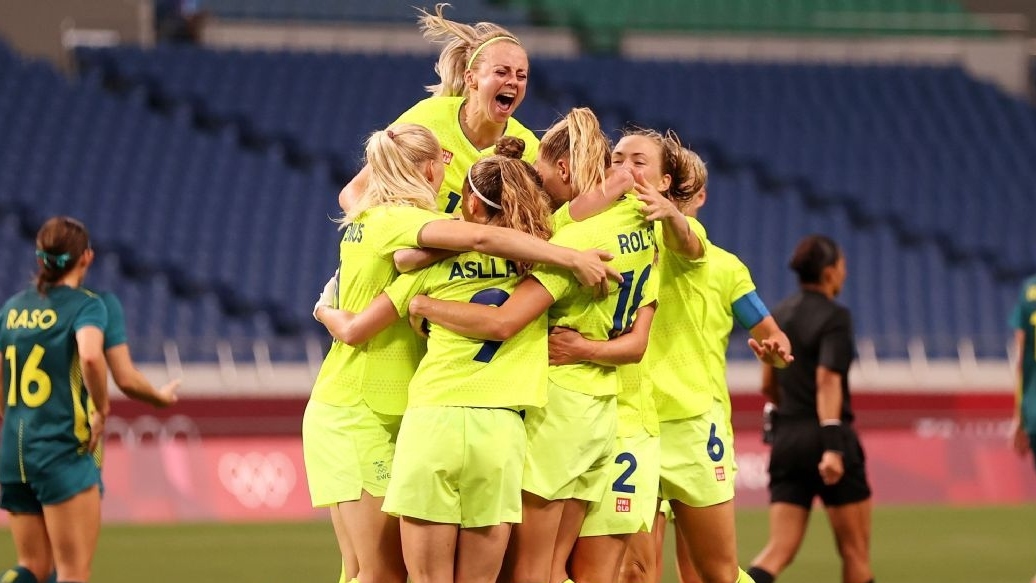 Link xem trực tiếp chung kết bóng đá nữ Olympic Thụy Điển vs Canada 19h ngày 6/8