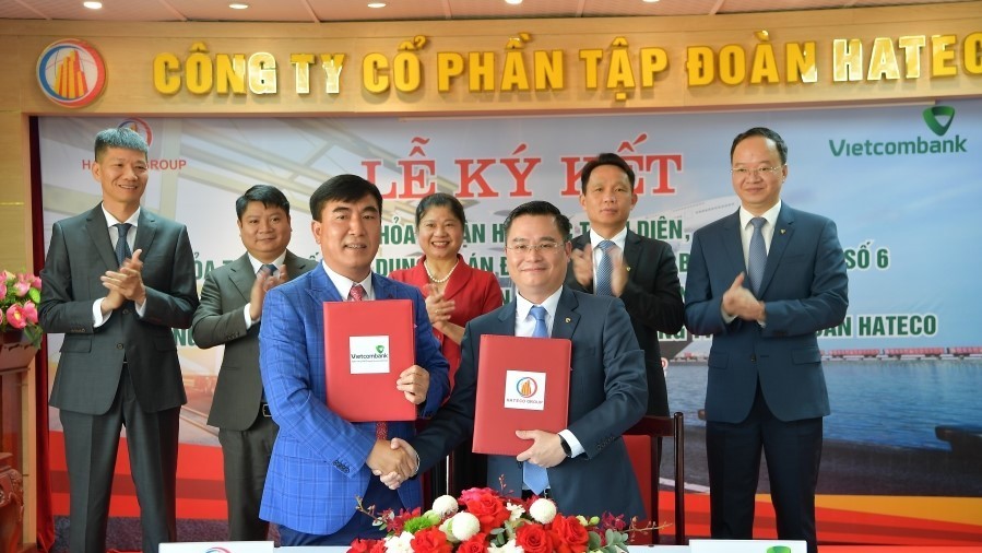 Vietcombank và Hateco Group ký kết thỏa thuận hợp tác toàn diện