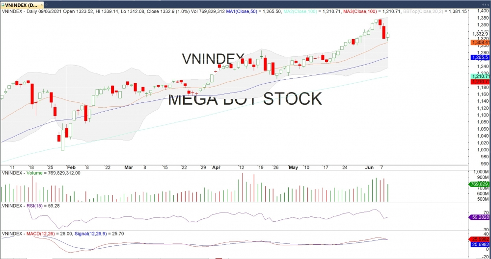 Thị trường chứng khoán ngày 9/6: Tụt dốc khôns Thị trường chứng khoán ngày 9/6: Tụt dốc khôns