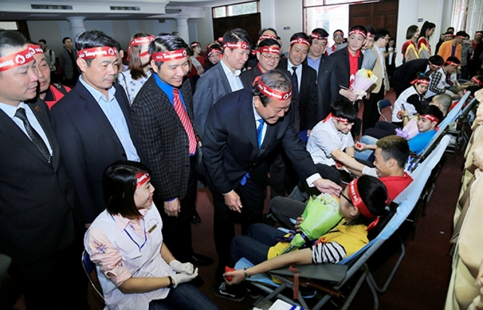 Ngày hội hiến máu tình nguyện "Chủ nhật Đỏ"