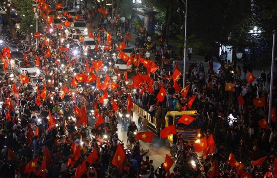 Bảo đảm trật tự, an toàn giao thông mừng U23 Việt Nam