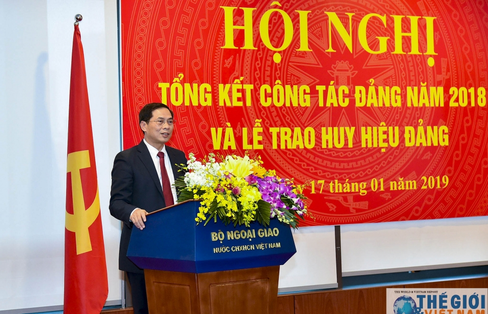 Đảng bộ Bộ Ngoại giao tổ chức Hội nghị tổng kết công tác Đảng 2018