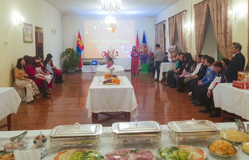 Vui Tết, đón xuân của người Việt tại Mông Cổ