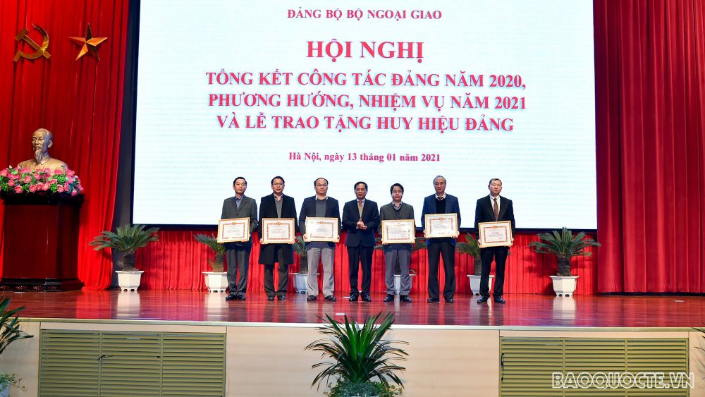 Đảng bộ Bộ Ngoại giao tổ chức Hội nghị tổng kết năm 2020