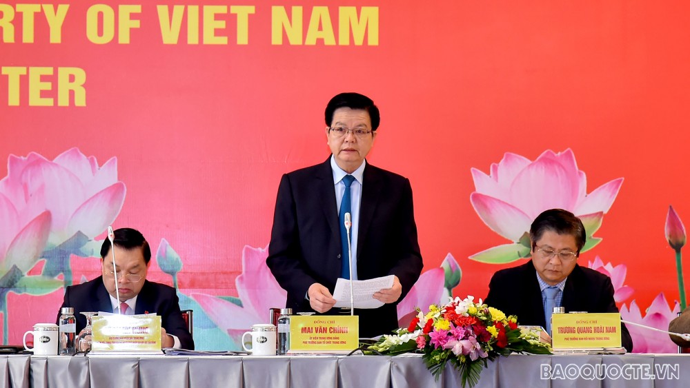 Sẽ có 1.587 đại biểu dự Đại hội XIII của Đảng