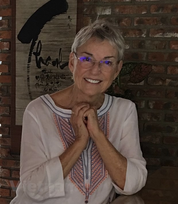 Bà Trish Thompson hiện đang sống tại Đà Nẵng. (Ảnh: NVCC)