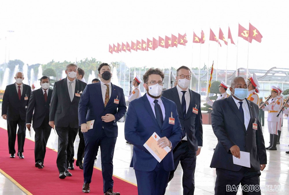 Khai mạc trọng thể Đại hội đại biểu toàn quốc lần thứ XIII của Đảng