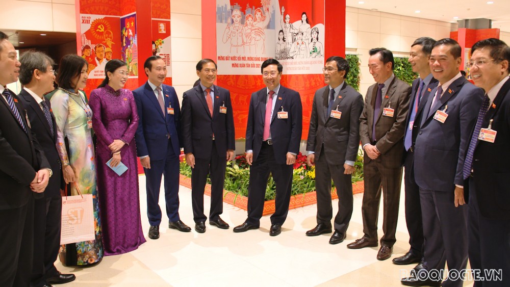 Đại hội XIII: Ba đồng chí lãnh đạo Bộ Ngoại giao trúng cử Ban Chấp hành Trung ương Đảng khoá XIII