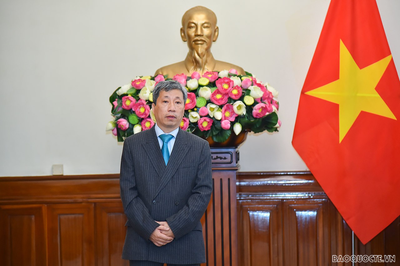 Thay mặt cho các cán bộ được bổ nhiệm, ông Trần Ngọc An bày tỏ vinh dự khi được Bộ trưởng tin tưởng phân công nhiệm vụ mới; khẳng định các cán bộ được điều động hôm nay sẽ nỗ lực hết sức mình để hoàn thành tốt công việc được giao, xứng đáng với sự tin cậy của Bộ trưởng và tập thể Lãnh đạo Bộ.