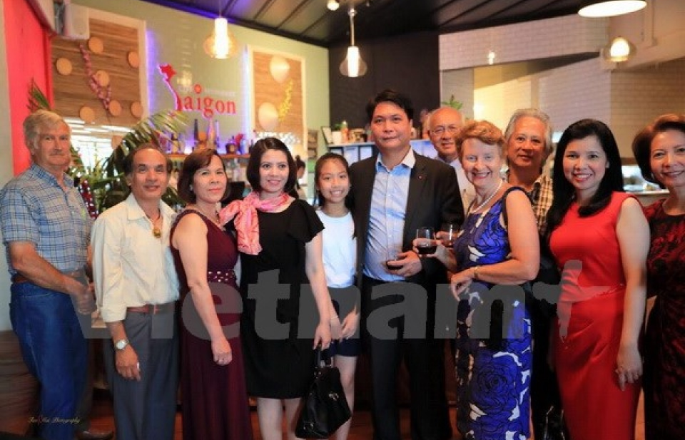 Gặp mặt bà con Việt kiều tại thành phố Auckland nhân dịp đầu Xuân