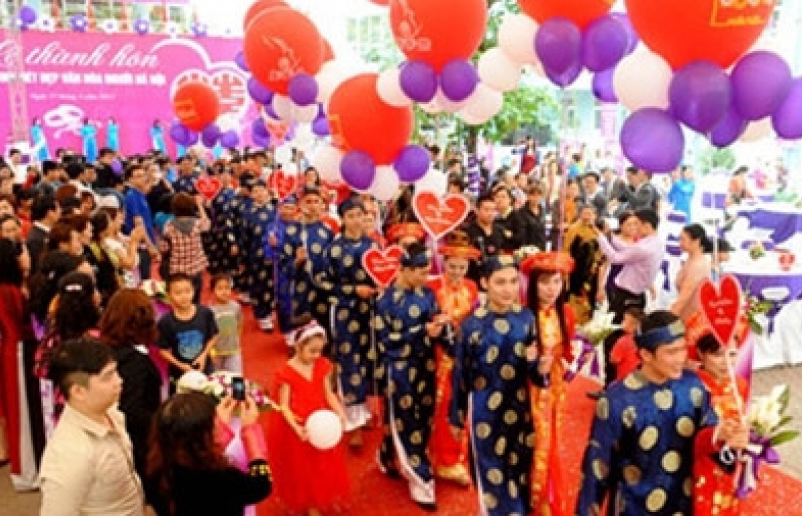 Thực hiện nếp sống văn minh trong việc cưới, việc tang