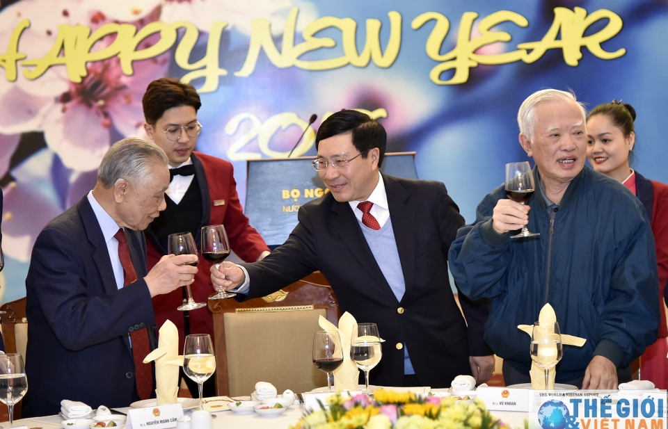 Bộ Ngoại giao gặp mặt các vị nguyên Lãnh đạo ngành Ngoại giao