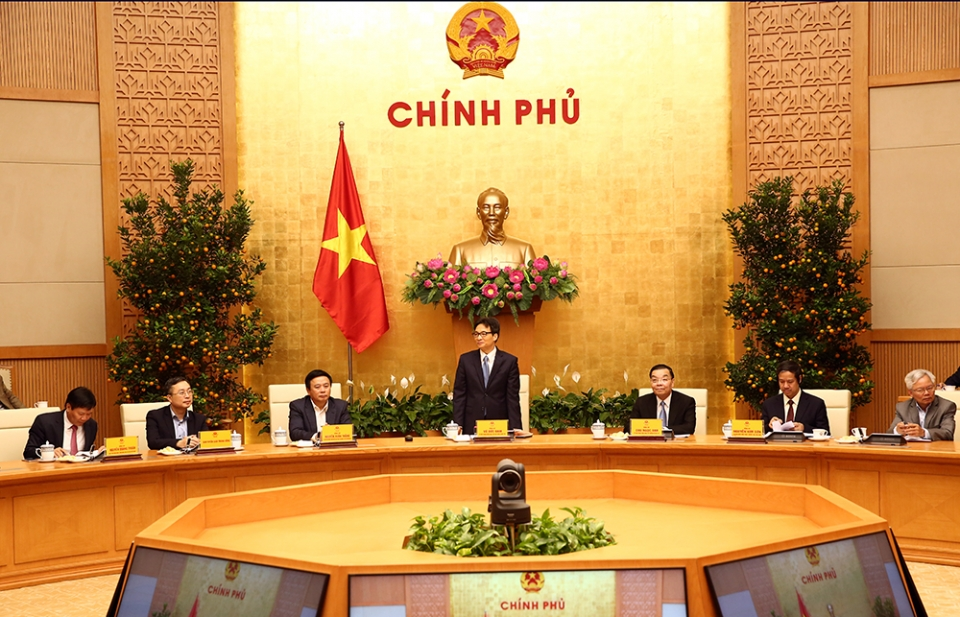 Phó Thủ tướng Vũ Đức Đam gặp gỡ các nhà khoa học thực hiện 5 đề án lớn