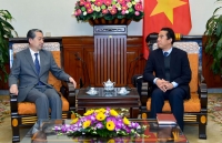 Thứ trưởng Ngoại giao Tô Anh Dũng tiếp Đại sứ Trung Quốc trao đổi vấn đề phòng chống dịch virus corona