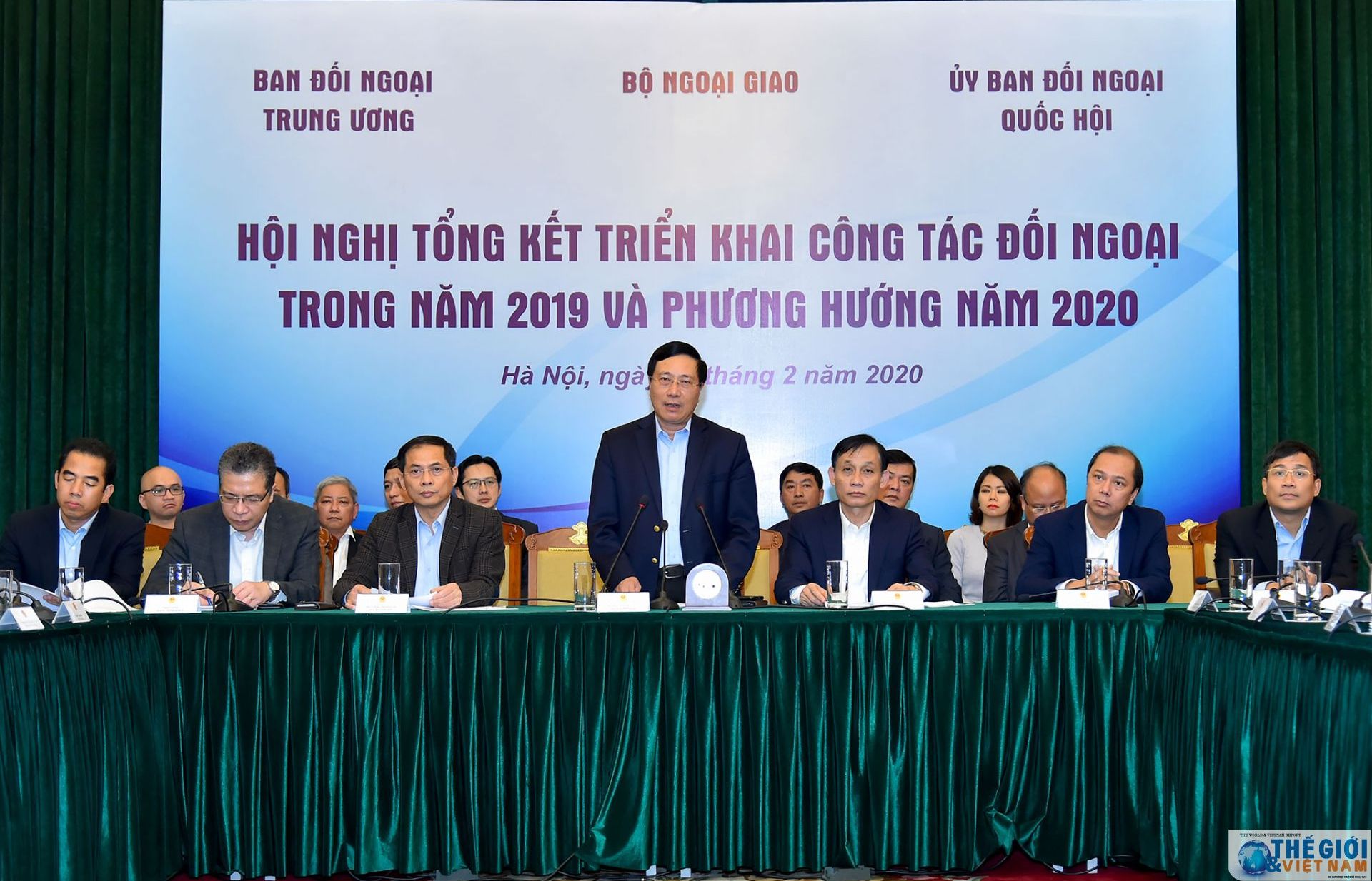 Tổng kết công tác phối hợp giữa ba cơ quan đối ngoại năm 2019