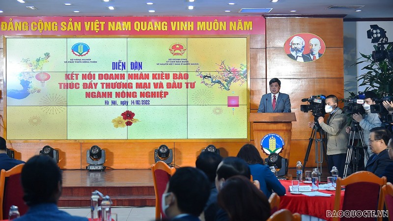 Kết nối doanh nghiệp kiều bào, thúc đẩy thương mại và đầu tư ngành nông nghiệp