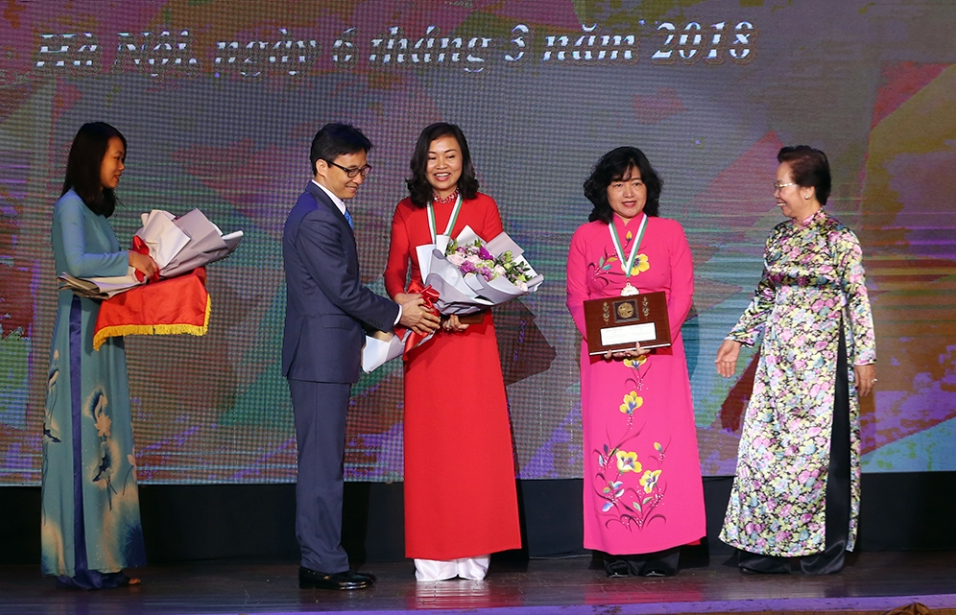 Trao Giải thưởng khoa học Kovalevskaia 2017