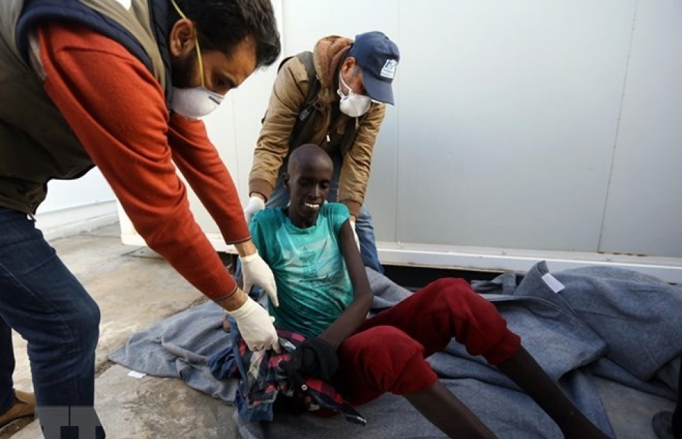 Libya giải cứu 252 người di cư ở ngoài khơi