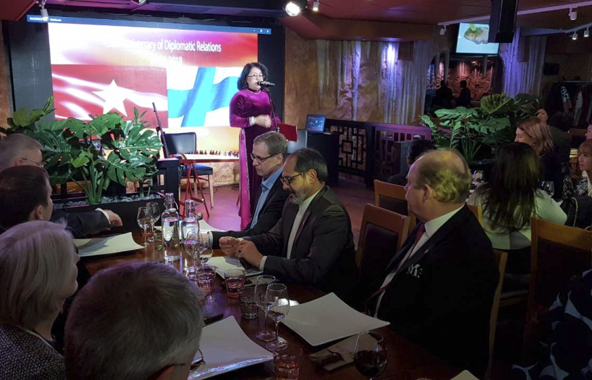 Hoạt động kỷ niệm 45 năm quan hệ ngoại giao Việt Nam - Phần Lan