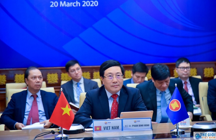 Hội nghị Cấp cao trực tuyến ASEAN+3: Mô hình hợp tác cần thiết cho một cuộc khủng hoảng kép hoi nghi cap cao truc tuyen asean3 mo hinh hop tac can thiet cho mot cuoc khung hoang kep