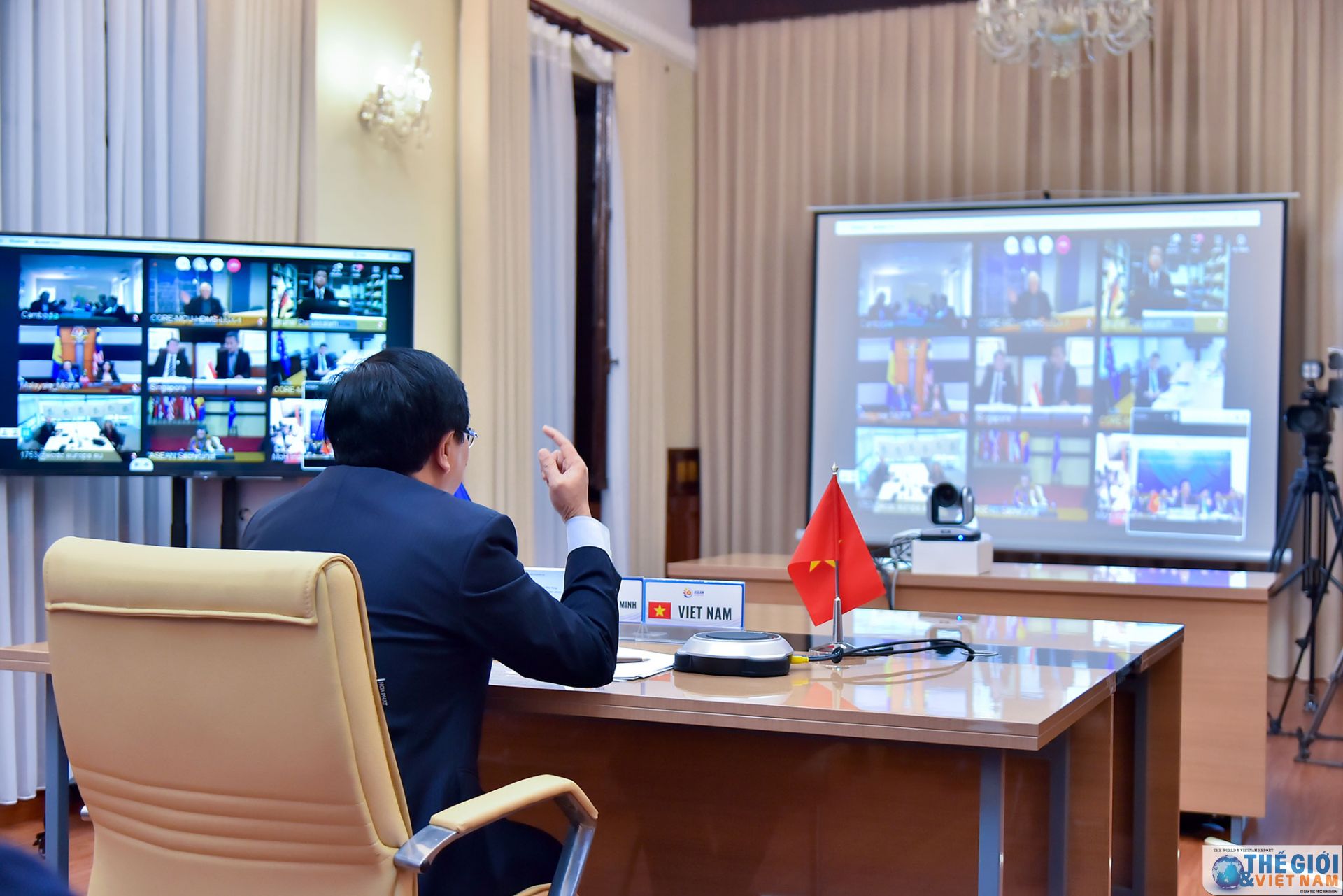 ASEAN-EU phối hợp hành động cùng vượt qua đại dịch Covid-19 ASEAN-EU phối hợp hành động cùng vượt qua đại dịch Covid-19