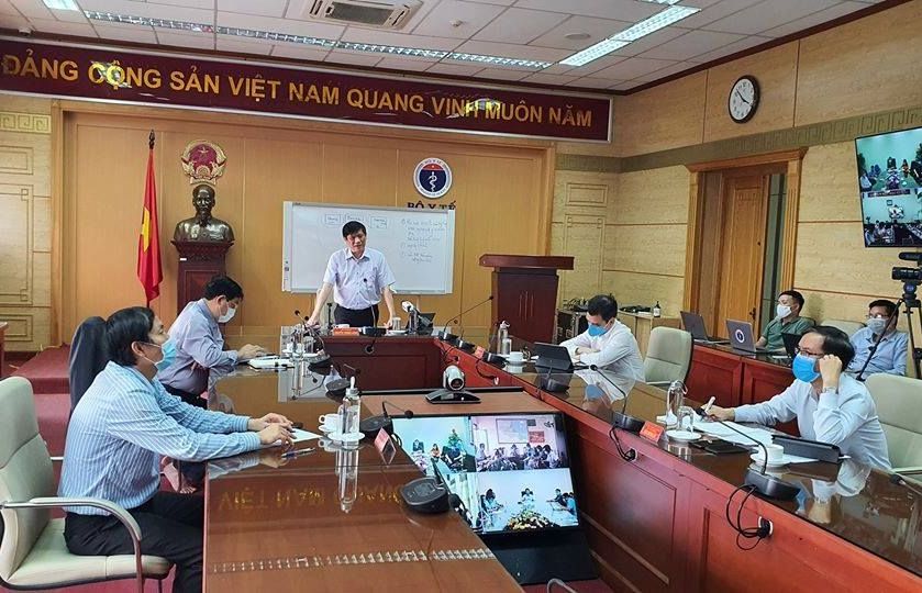Bộ Y tế họp khẩn triển khai các biện pháp chống dịch Covid-19 sau vụ Bệnh viện Bạch Mai