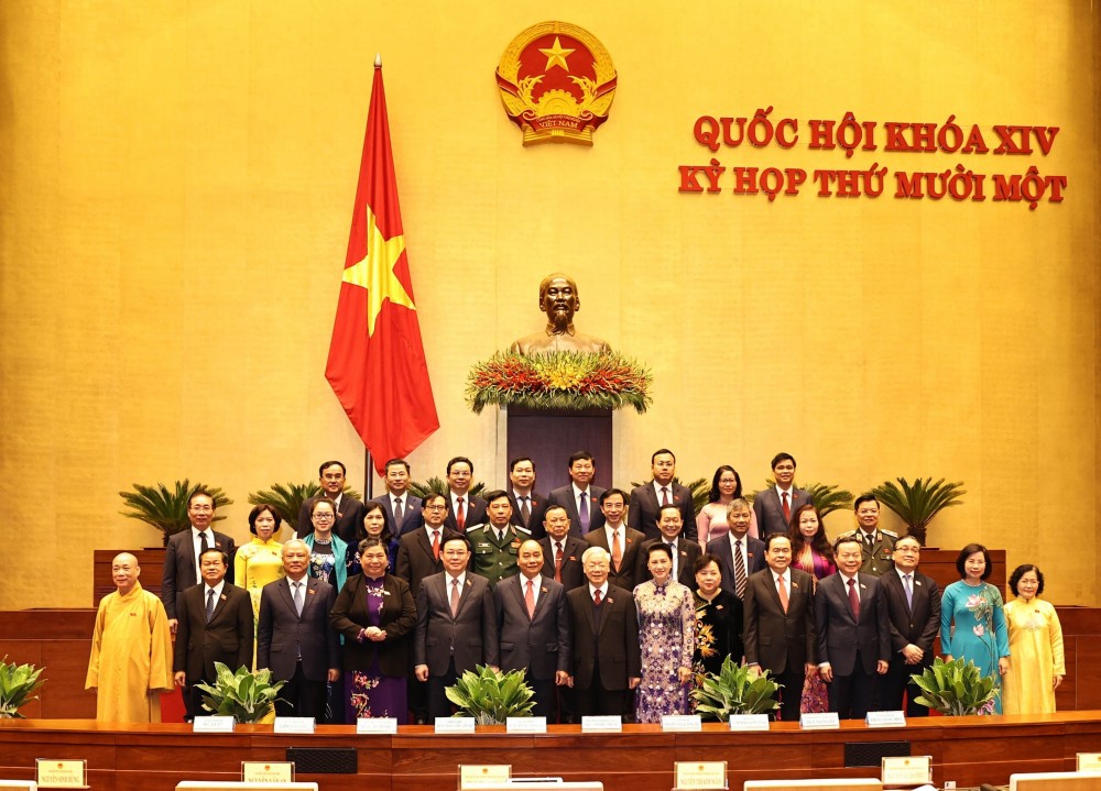 Toàn cảnh phiên khai mạc Kỳ họp thứ 11, Quốc hội khóa XIV qua ảnh