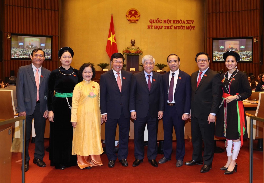 Toàn cảnh phiên khai mạc Kỳ họp thứ 11, Quốc hội khóa XIV qua ảnh