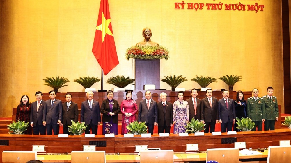 Toàn cảnh phiên khai mạc Kỳ họp thứ 11, Quốc hội khóa XIV qua ảnh