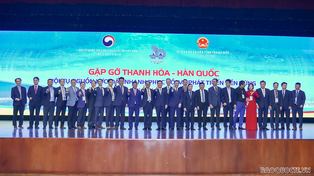 Gặp gỡ Hàn Quốc 2022: Thanh Hóa mong muốn thu hút đầu tư từ Xứ sở kim chi