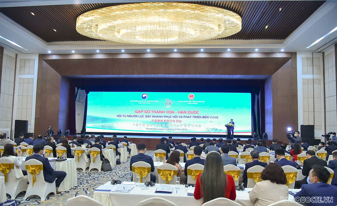 Gặp gỡ Hàn Quốc 2022: Thanh Hóa mong muốn thu hút đầu tư từ Xứ sở kim chi