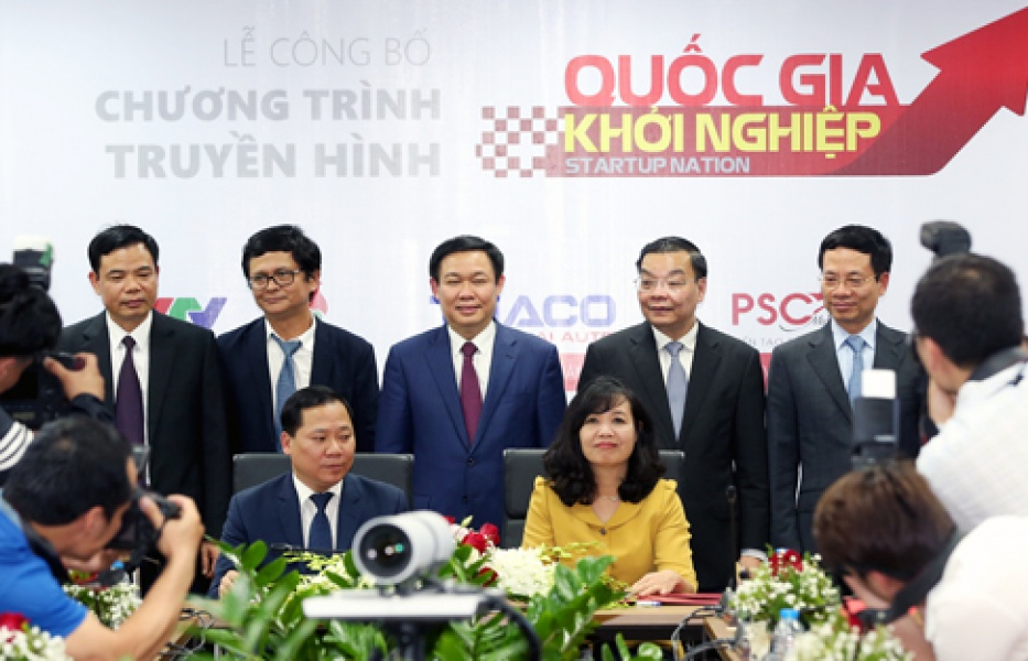 Công bố chương trình truyền hình “Quốc gia khởi nghiệp”