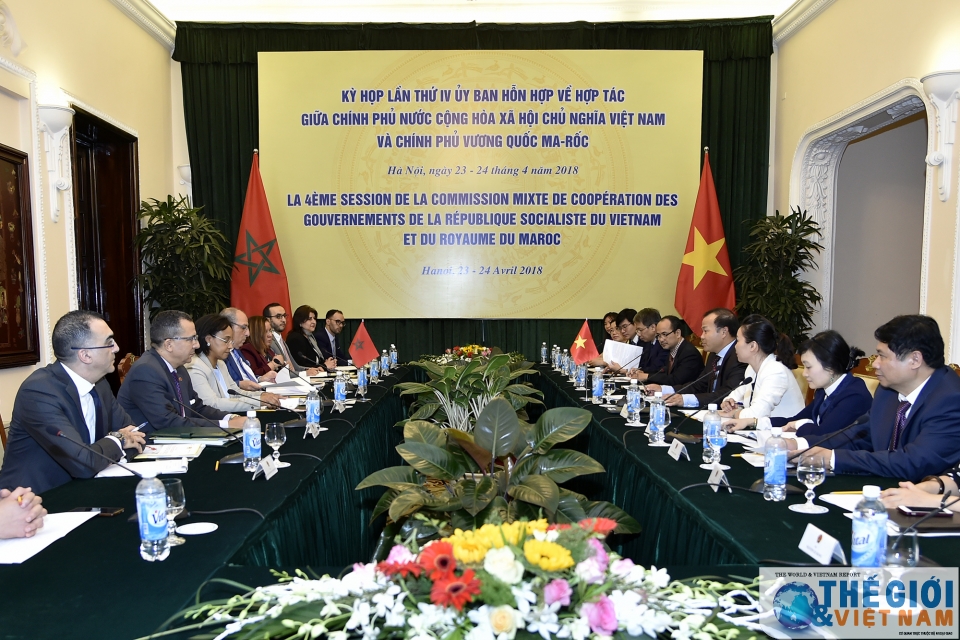 Đẩy mạnh trao đổi thương mại và đầu tư Việt Nam - Morocco tin nhap 20180424213521