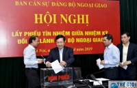 truong ban dan van trung uong truong thi mai lam viec tai bo ngoai giao