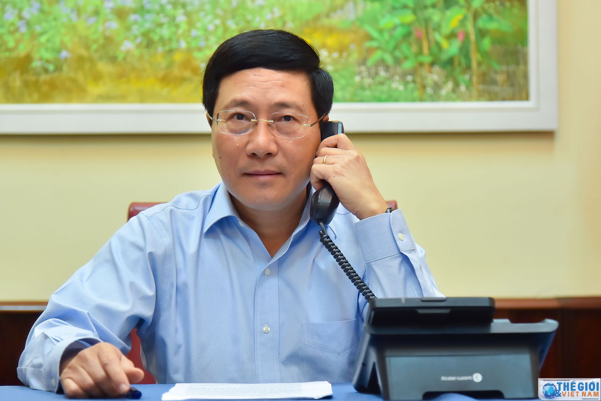 pho thu tuong pham binh minh dien dam voi bo truong ngoai giao estonia thuc day hop tac phong chong dich covid 19