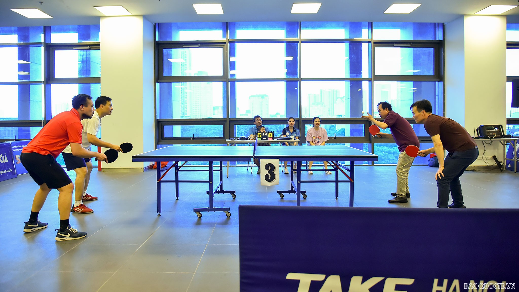 Tưng bừng Giải bóng bàn Vụ Trung Đông-châu Phi mở rộng